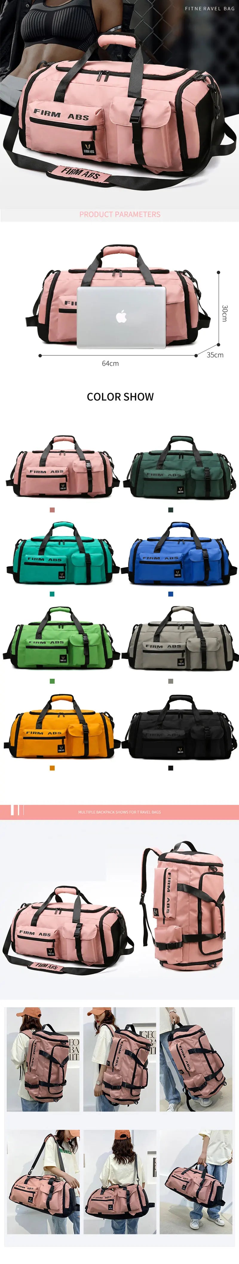 Weekender Gym Duffel Tote