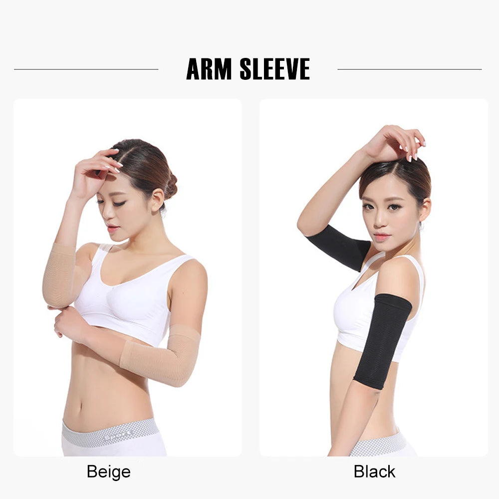Women's Upper Arm Compression Sleeves
