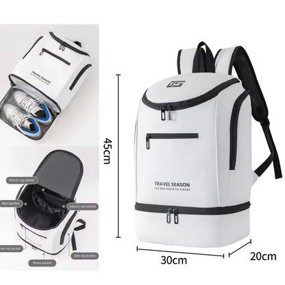 Outdoor Climbing Backpack with Laptop &amp;amp; Shoe Compartment
