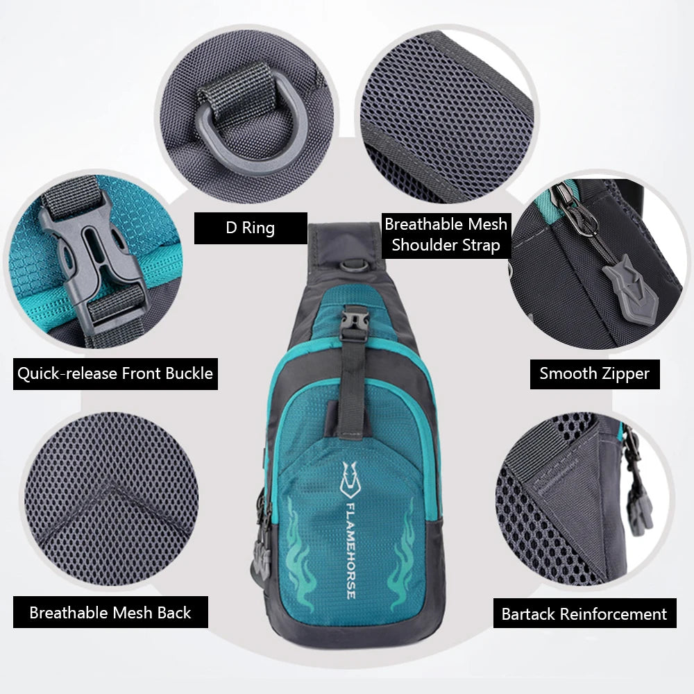 Men's Sling Crossbody Backpack