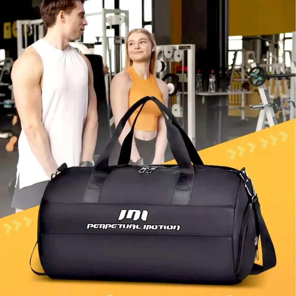 Compact Gym Tote with Shoe Pocket