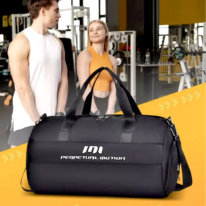 Compact Gym Tote with Shoe Pocket