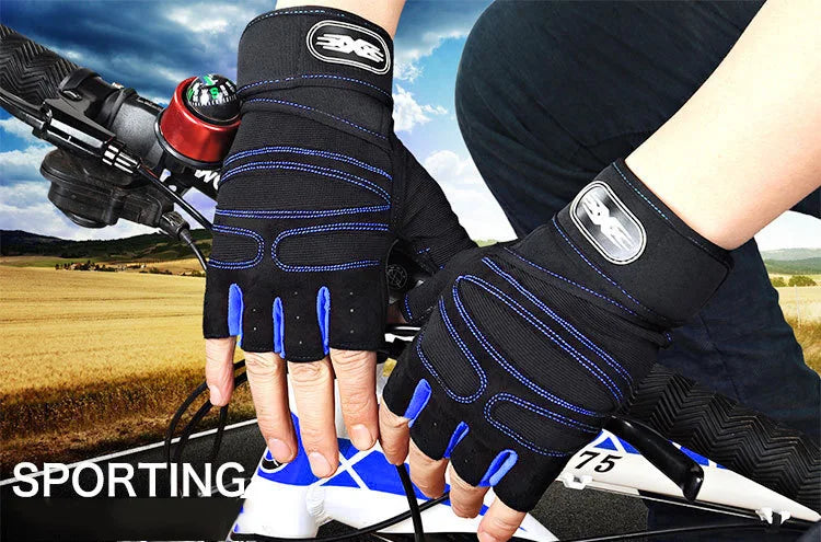 Wristband Weightlifting Gloves
