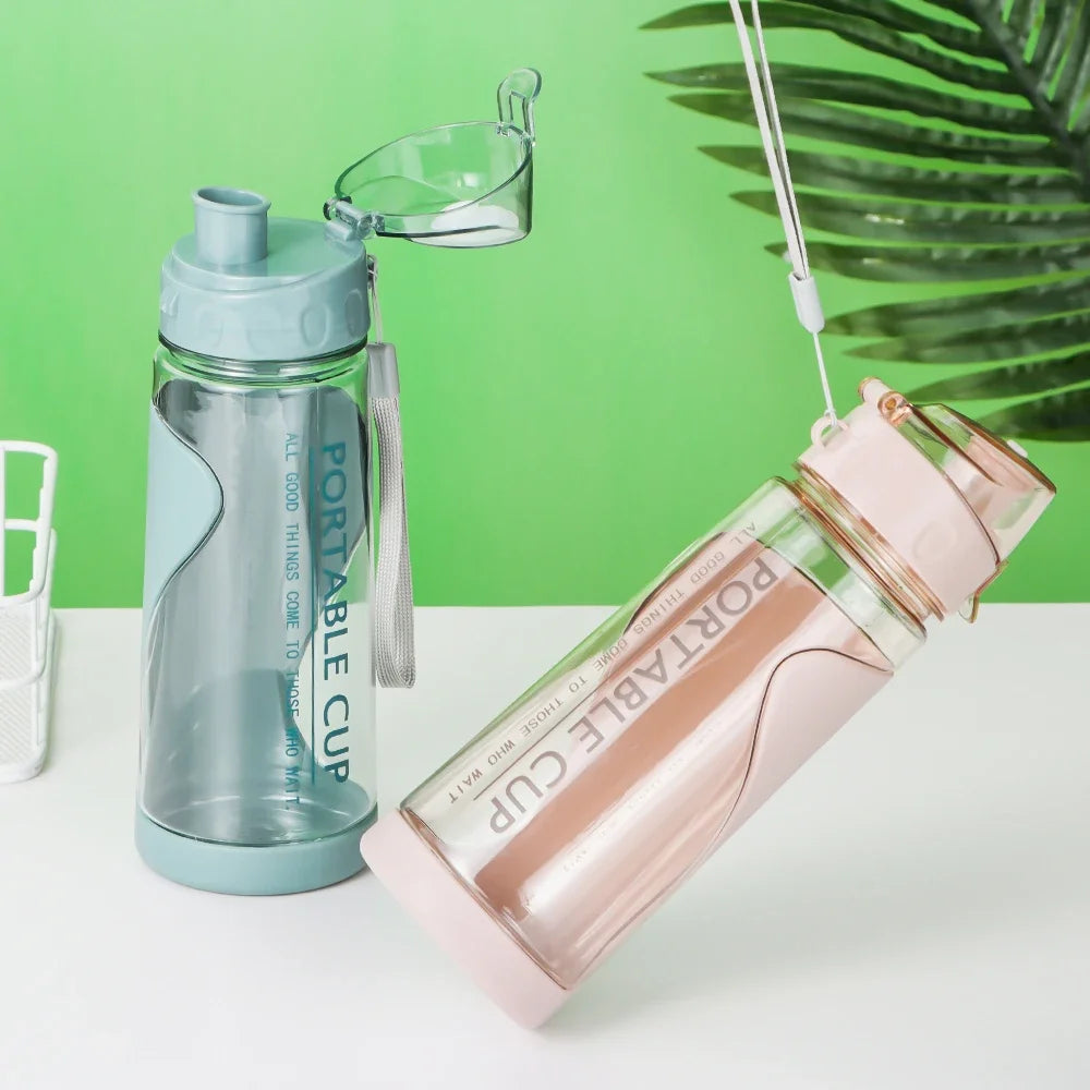 500ml Clear Sports Water Bottle