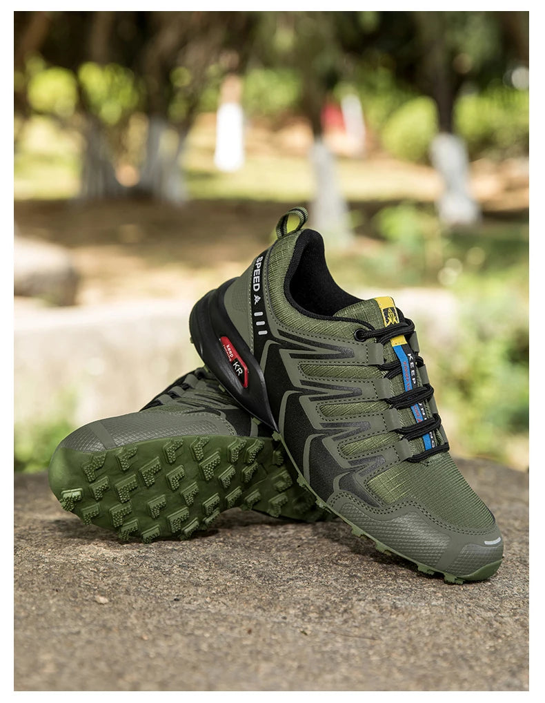 Men's Tactical Hiking Shoes — Waterproof Outdoor Boots