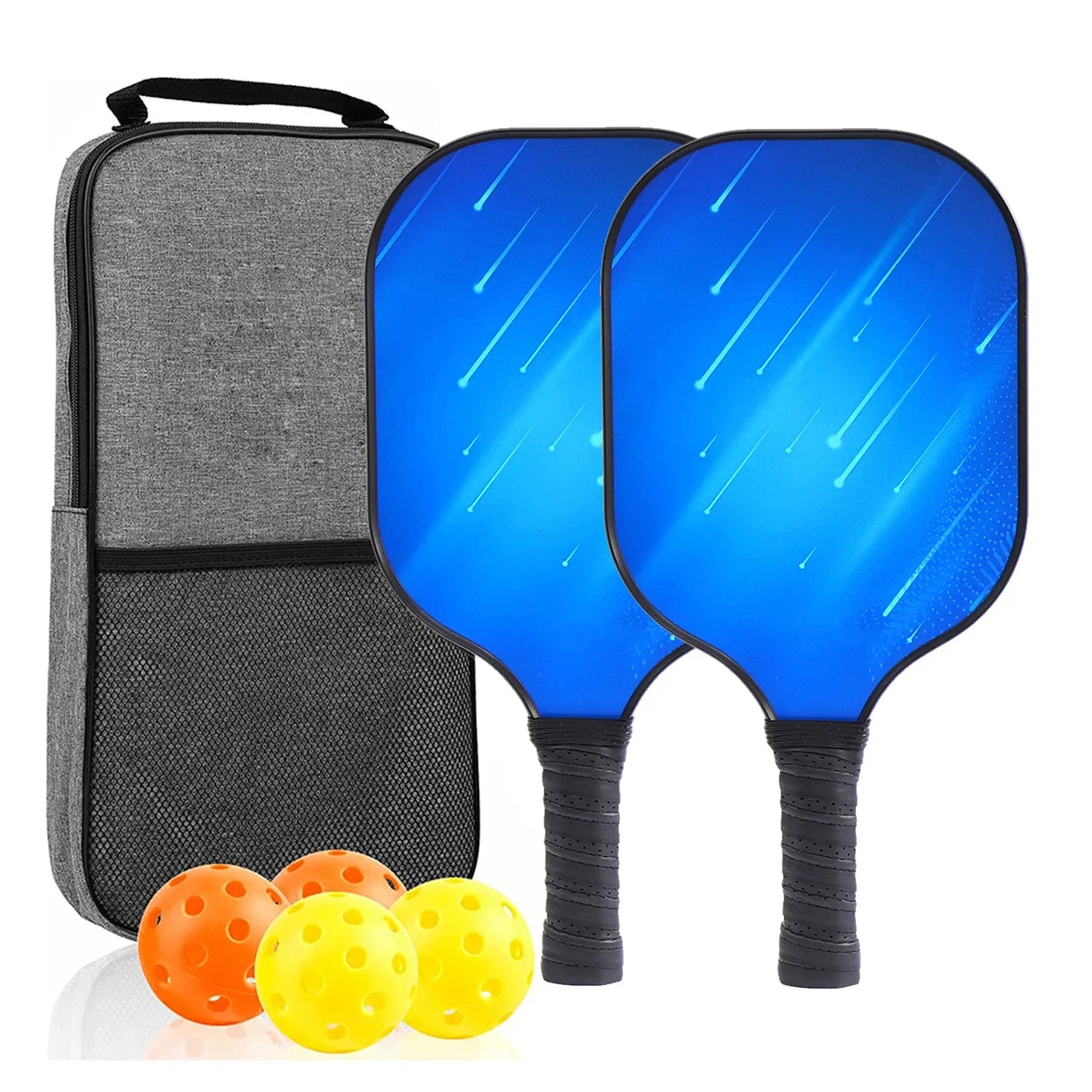 USAPA-Approved Fiberglass Pickleball Paddle Set