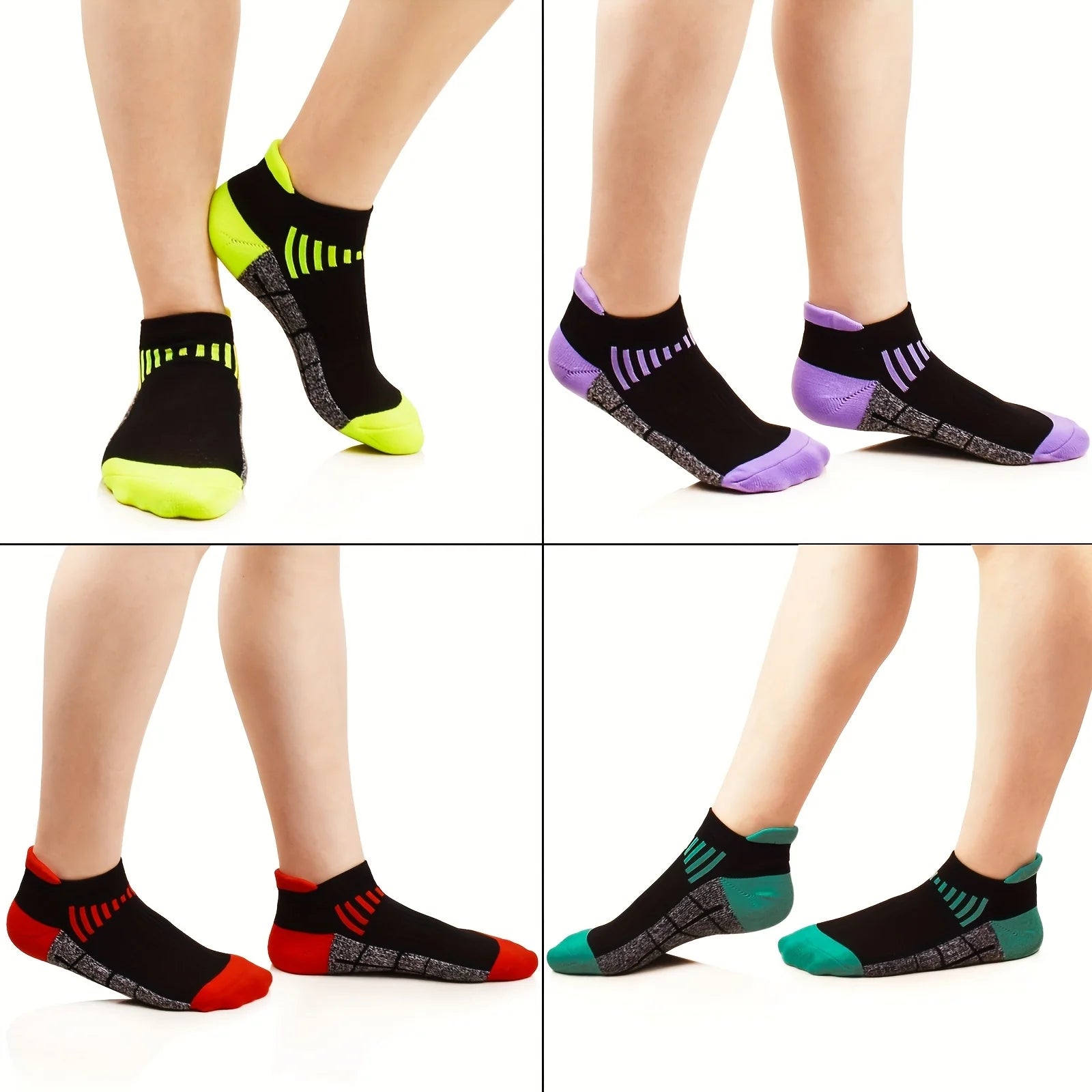 Women's Compression Sports Socks (6-Pack)