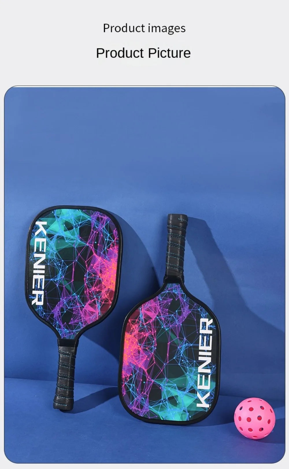 Shockproof Pickleball Paddle Set