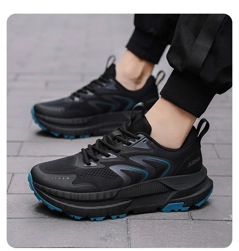 Men's Shock-Absorbing Cushioned Running Shoes