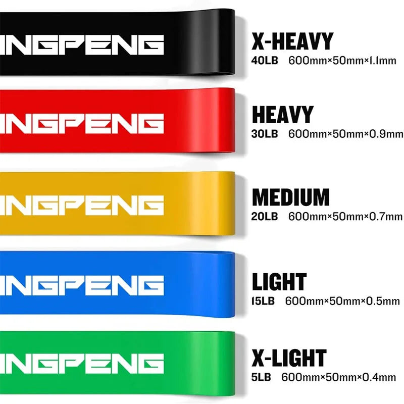 5-Level Resistance Loop Band Set