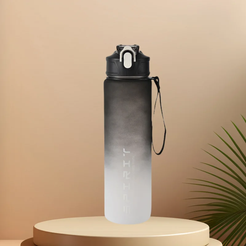 Time-Tracking Sports Water Bottle