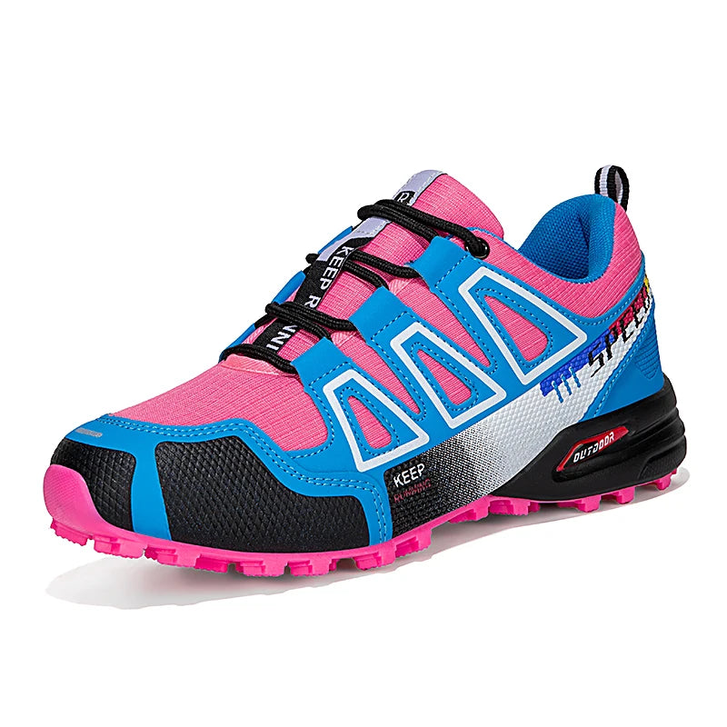 Women's Waterproof Hiking Shoes — All-Terrain Trail Sneakers