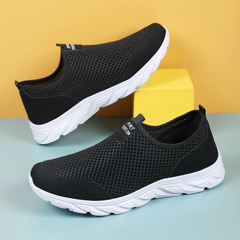 Men's Slip-On Casual Sneakers — Lightweight Everyday Shoe