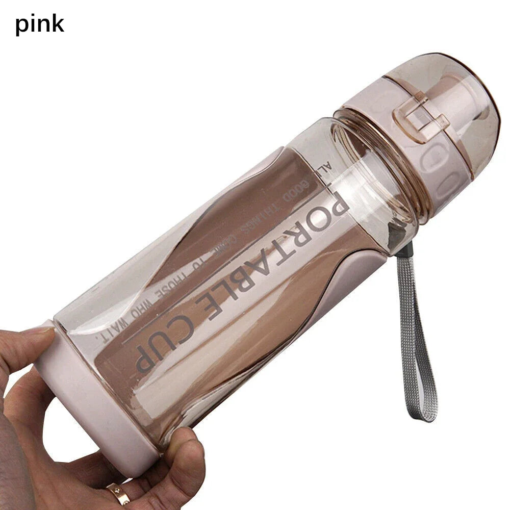 500ml Clear Sports Water Bottle