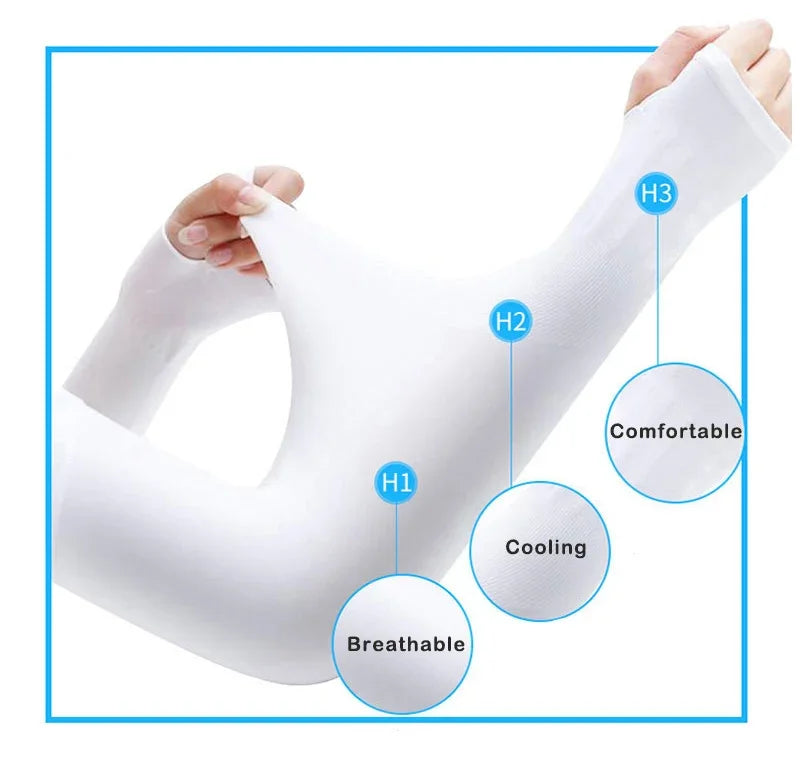 Sun Protection Sport Arm Sleeves