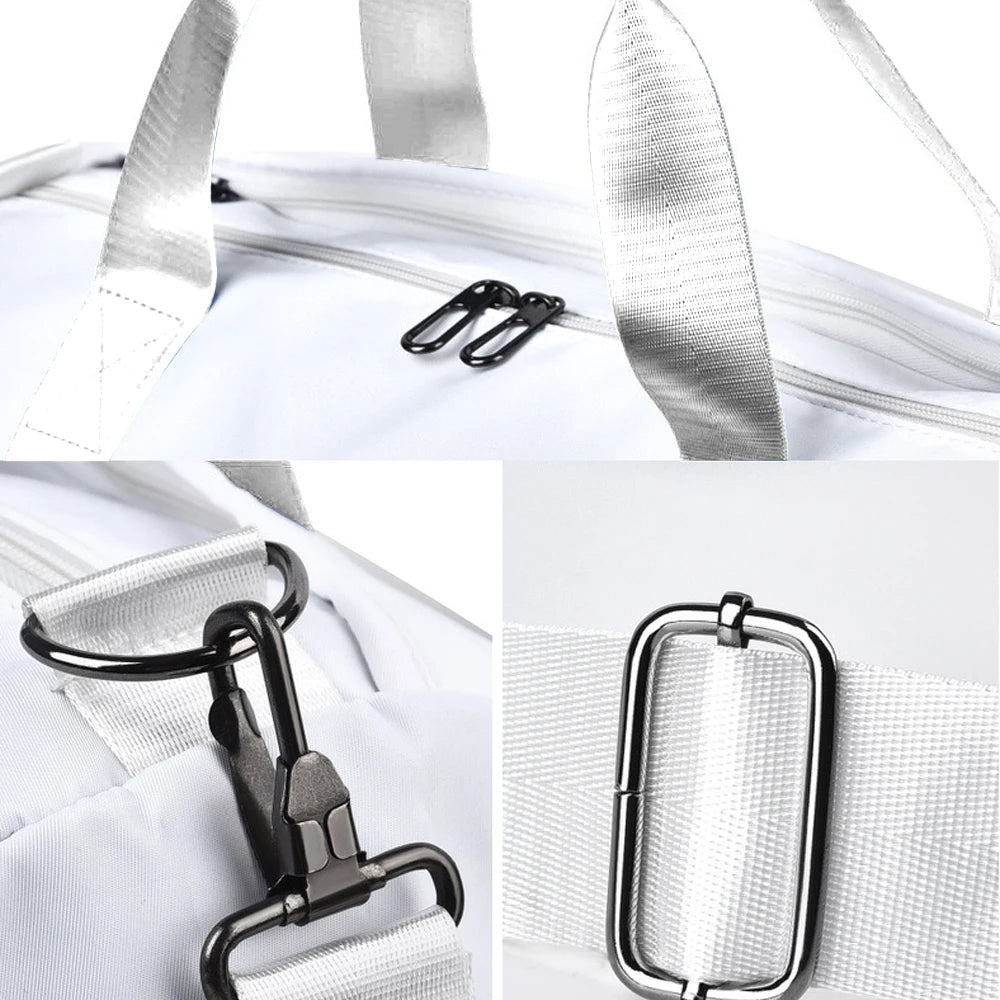 Compact Gym Tote with Shoe Pocket