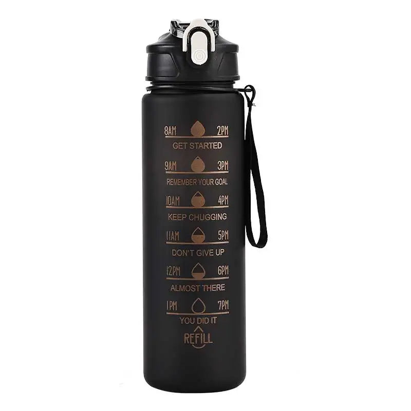 Time-Tracking Sports Water Bottle