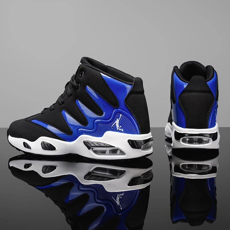 Heavy-Duty Lace-Up Basketball Shoes