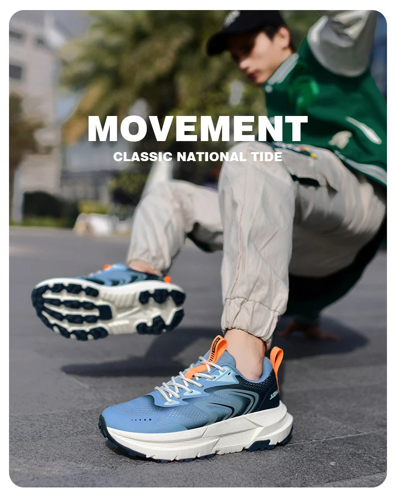Men's Shock-Absorbing Cushioned Running Shoes