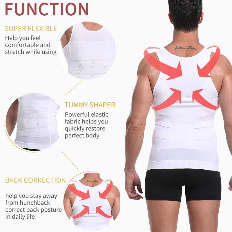 Men's Compression Body Shaper Tank