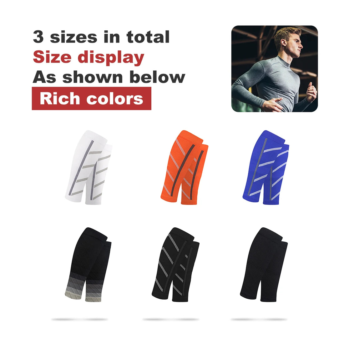 Calf Support Compression Running Socks