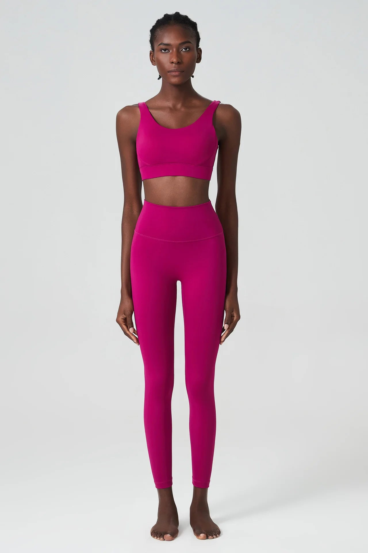Open-Back Sports Bra Set
