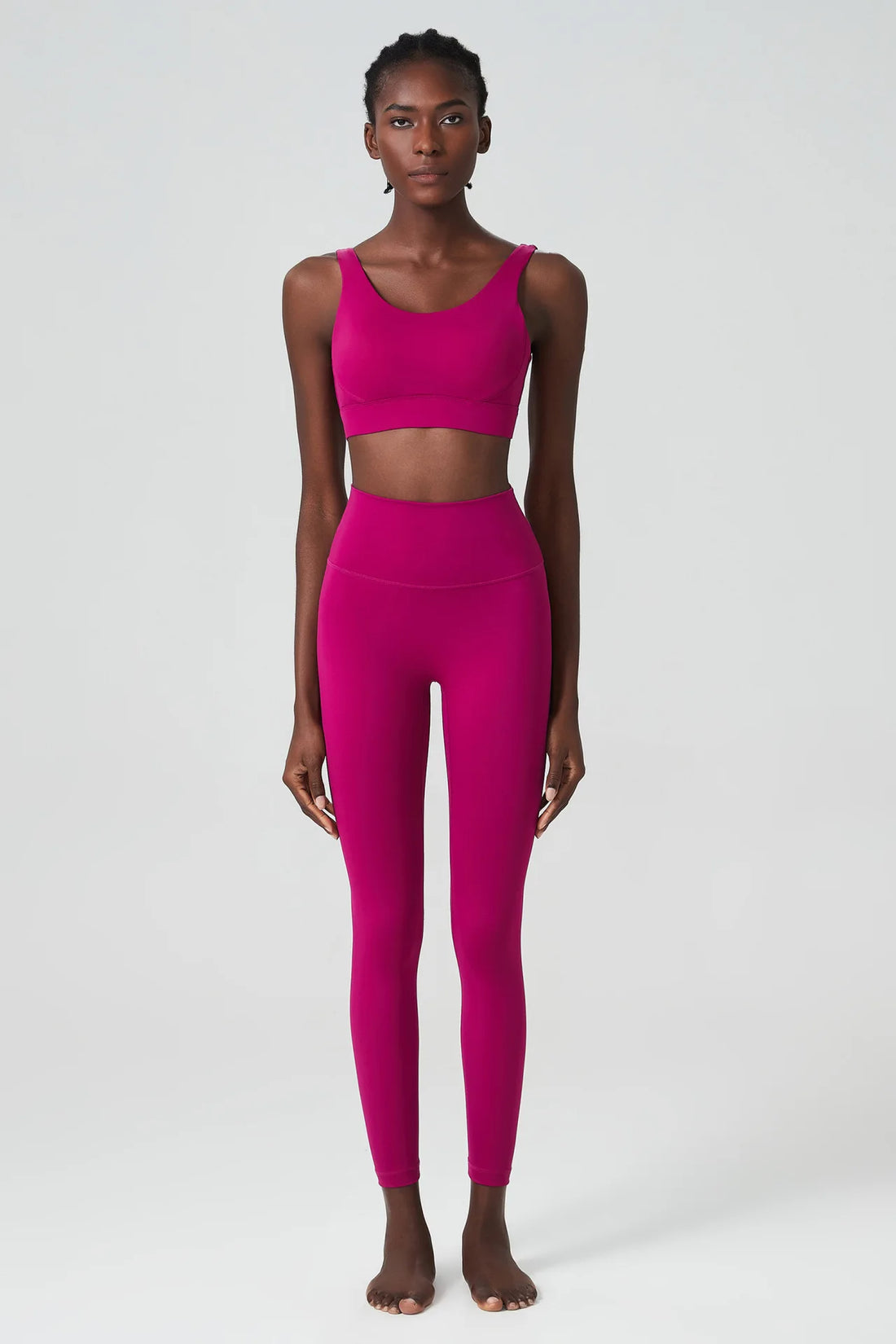 Open-Back Sports Bra Set