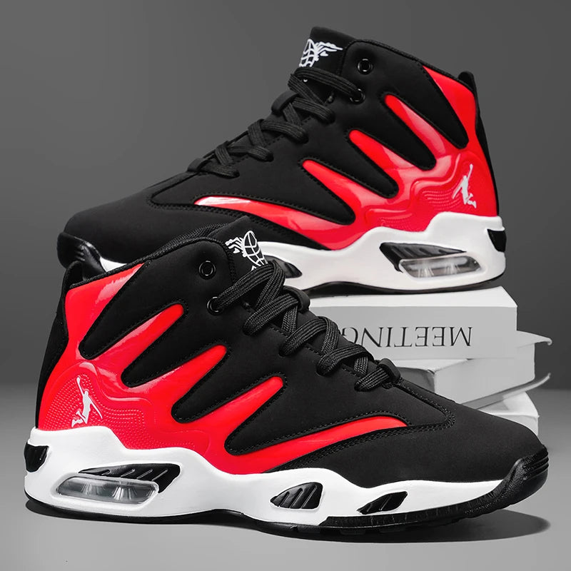 Heavy-Duty Lace-Up Basketball Shoes