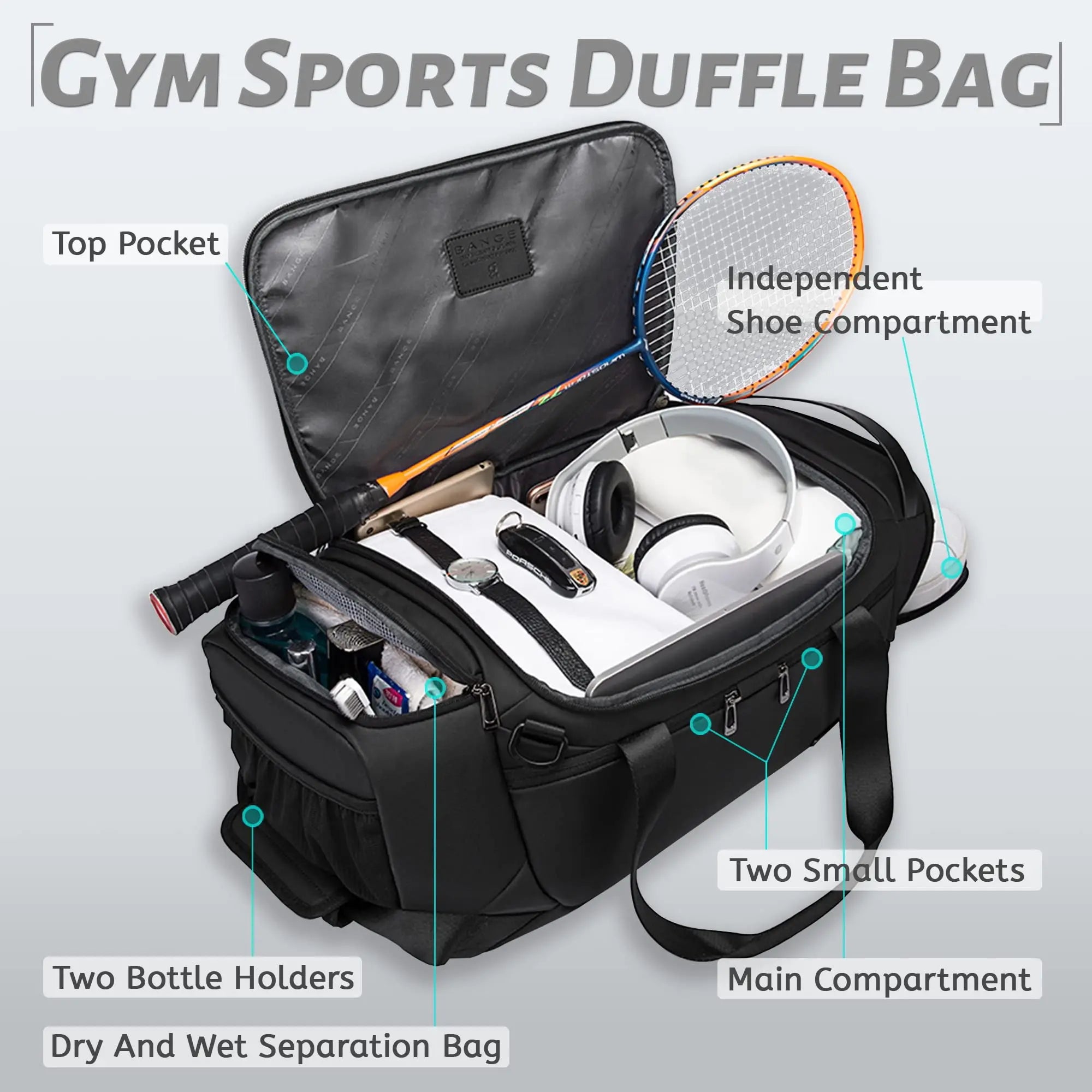 BANGE Waterproof Duffel Bag