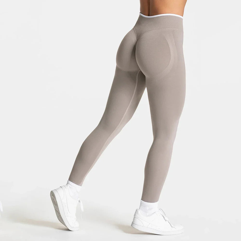 Women's High-Waist Seamless Yoga Leggings