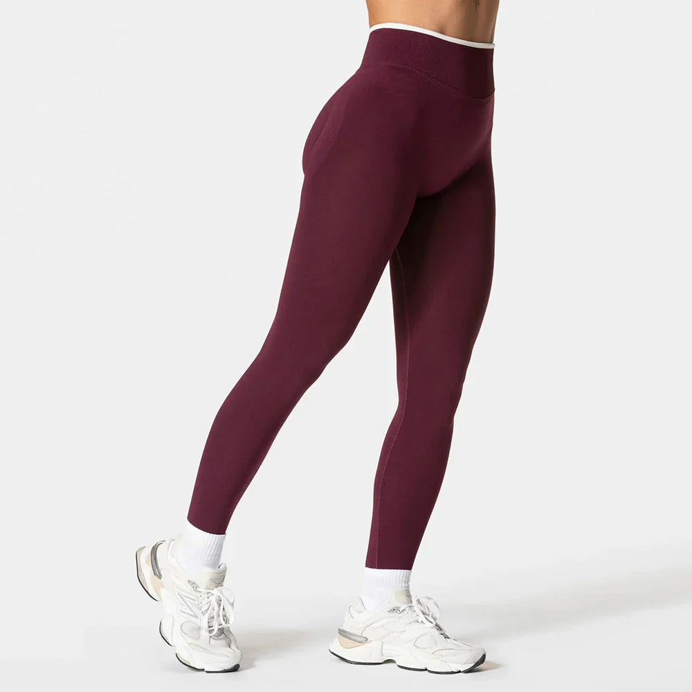 Women's High-Waist Seamless Yoga Leggings
