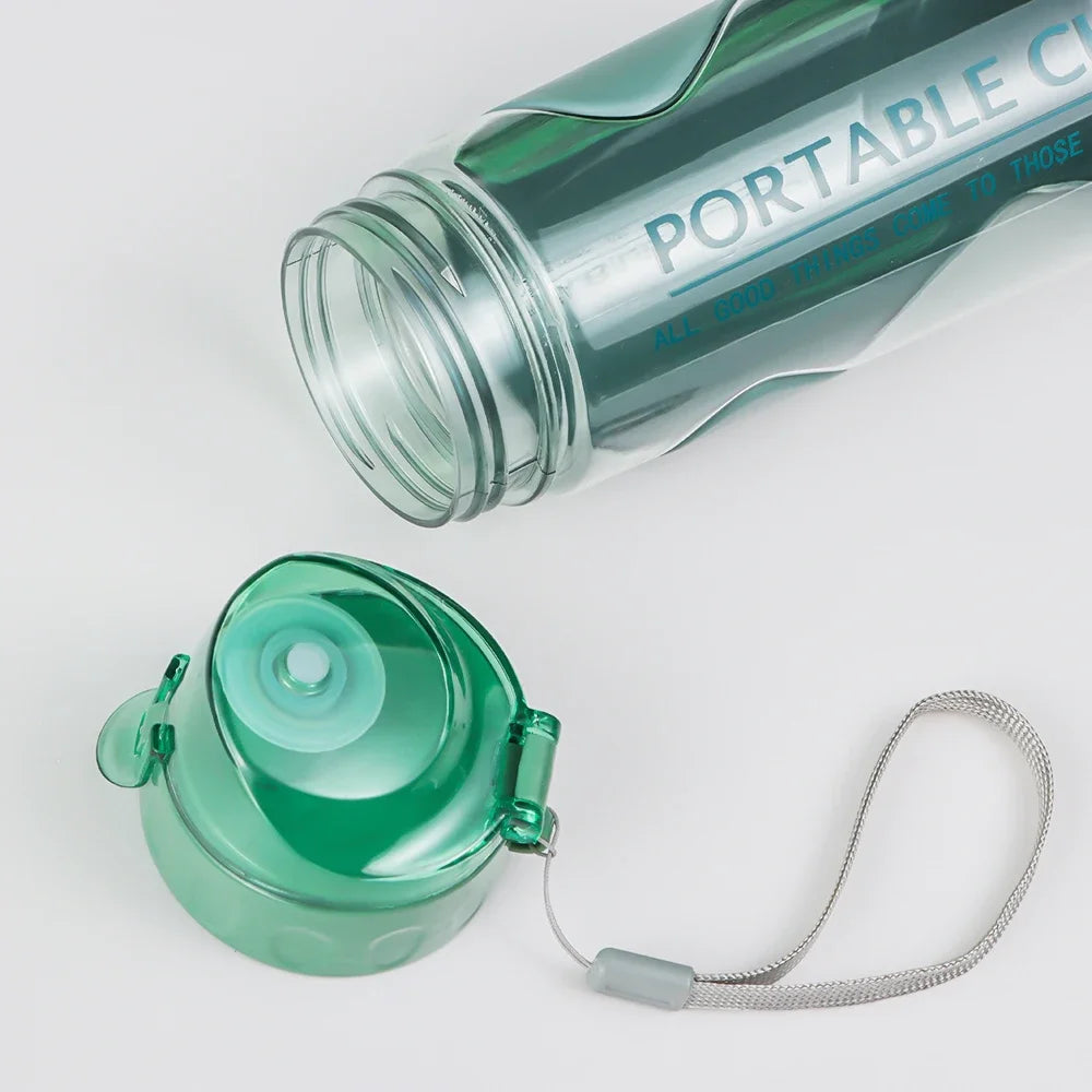 500ml Clear Sports Water Bottle