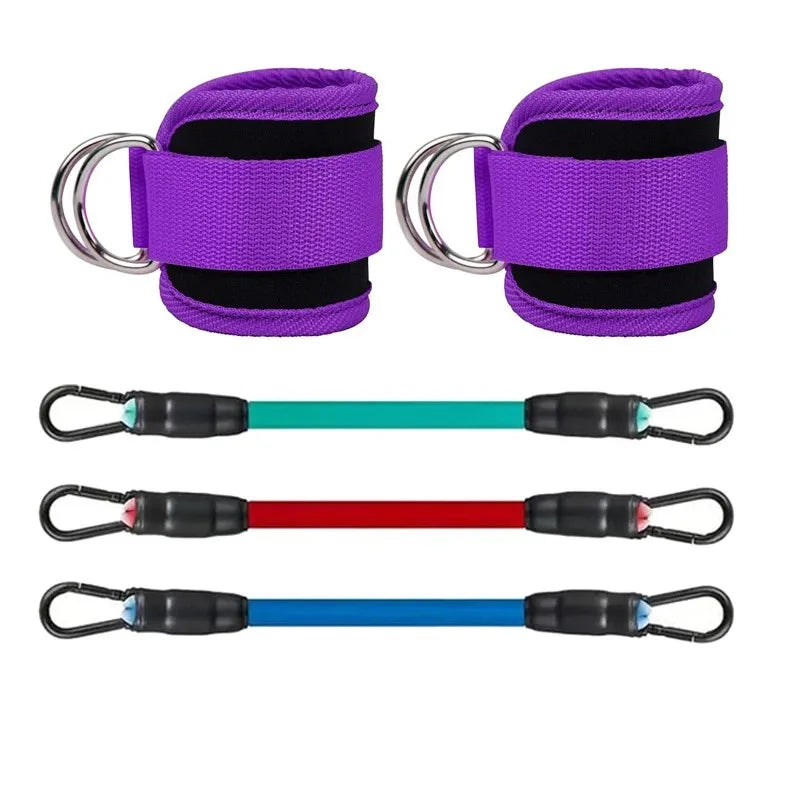 Ankle Strap Resistance Band Set