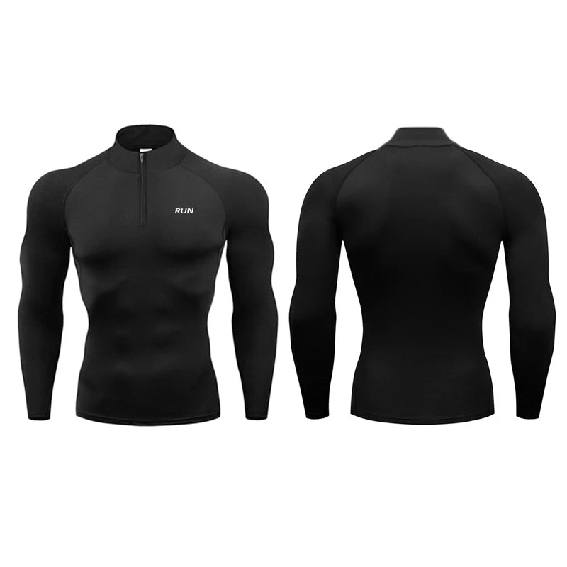 Men's Compression Polo Shirt