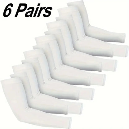 Cooling UV Protection Arm Sleeves (6-Pack)