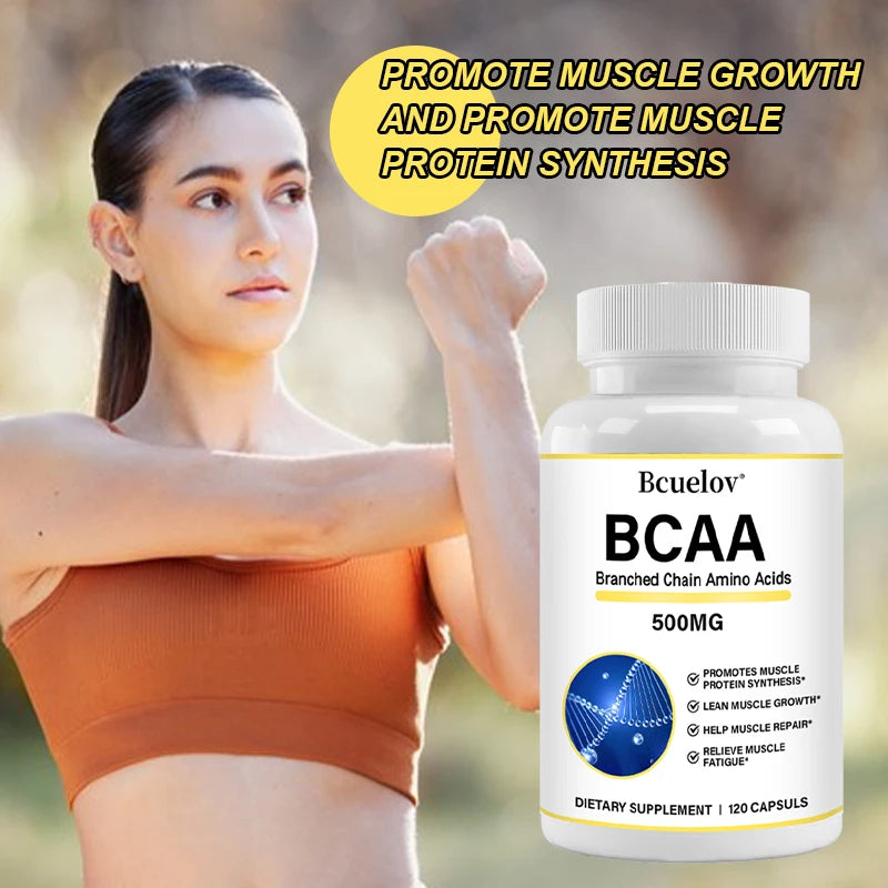 BCAA 500mg Muscle Repair Capsules