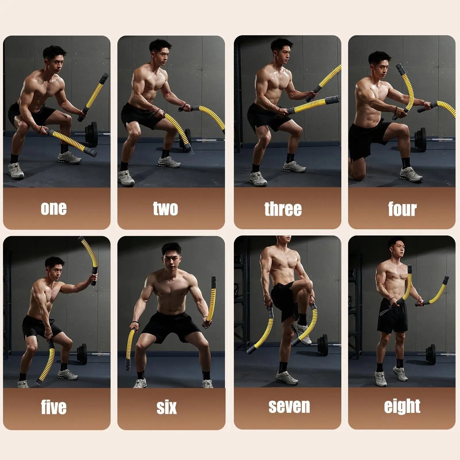 Weighted Training Rope Set (2-Piece)