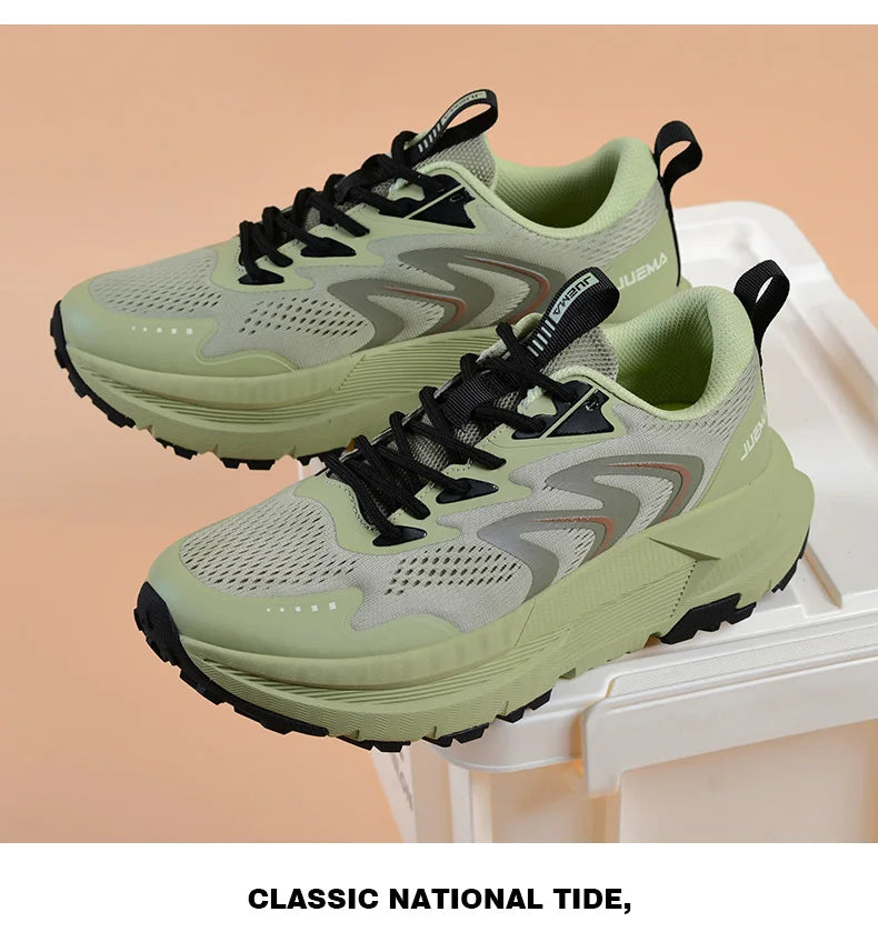 Men's Shock-Absorbing Cushioned Running Shoes