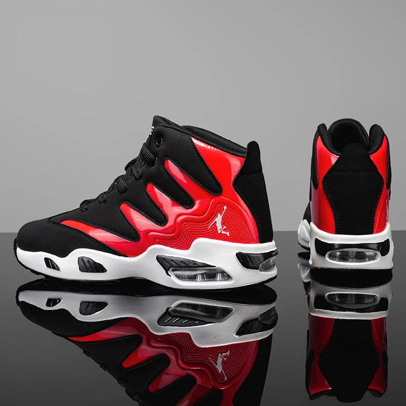 Heavy-Duty Lace-Up Basketball Shoes