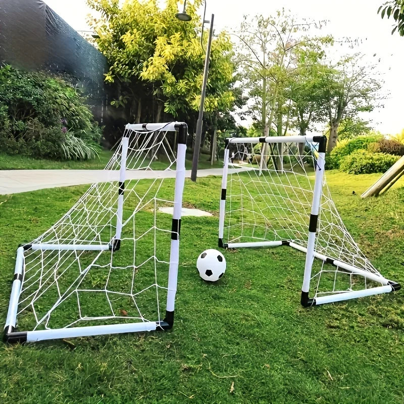 Portable Folding Soccer Goal Set