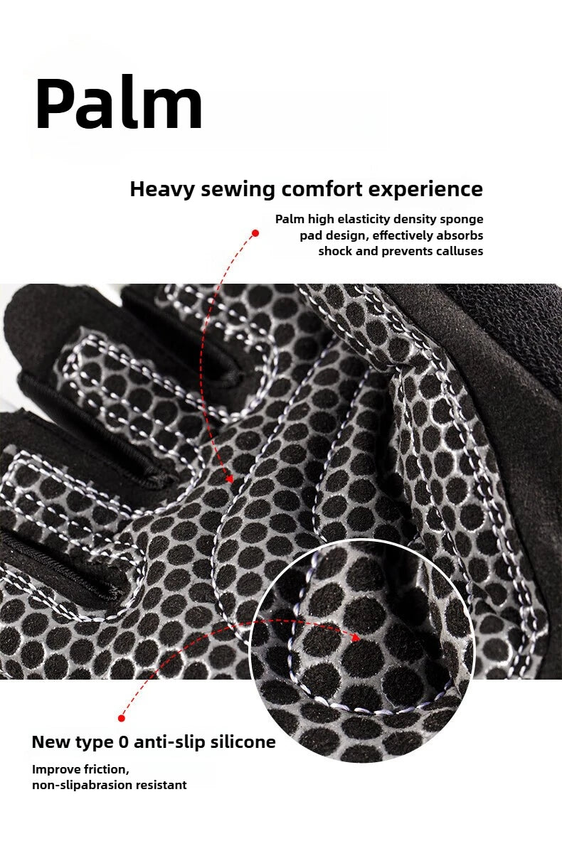 Half-Finger Wrist Wrap Gloves