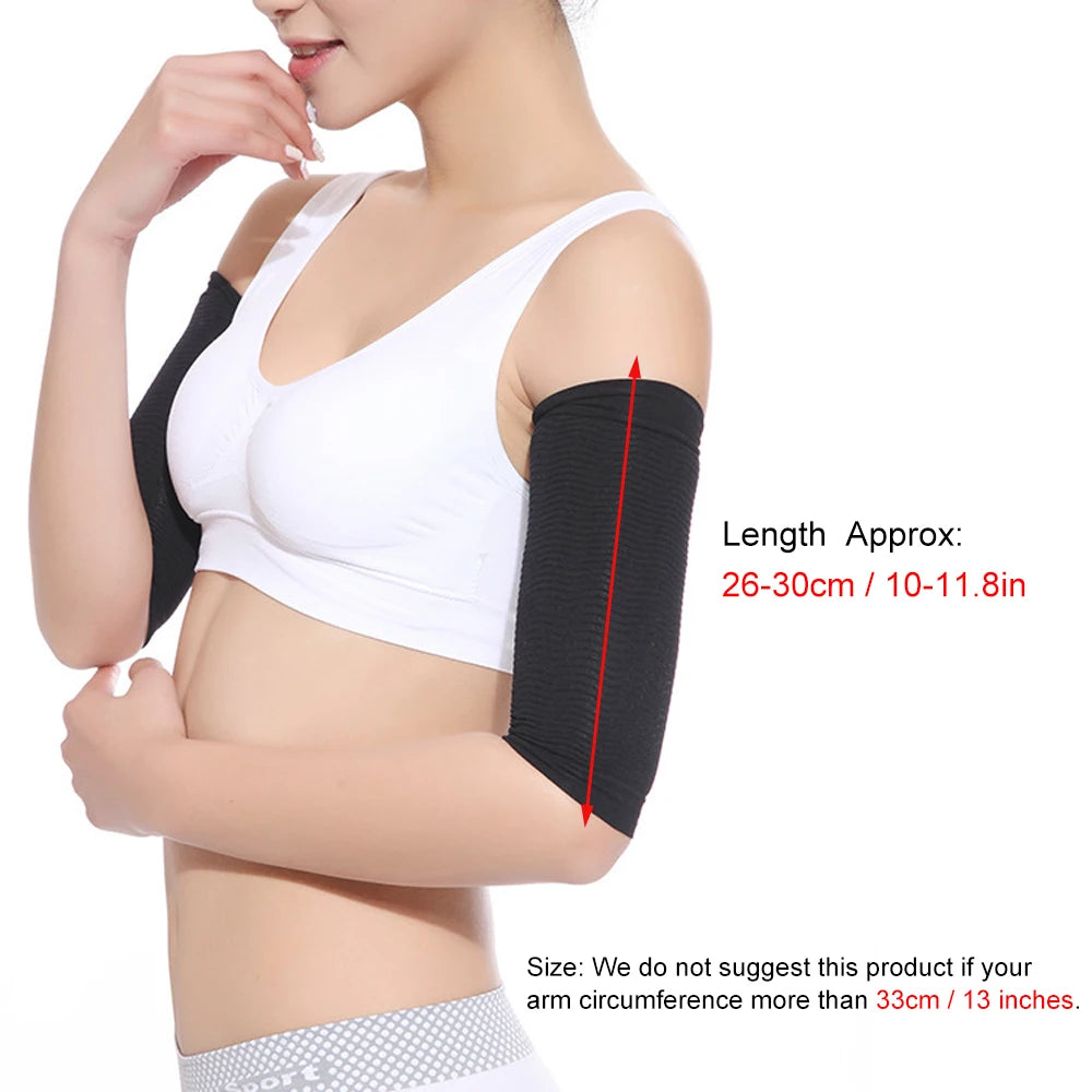 Women's Upper Arm Compression Sleeves