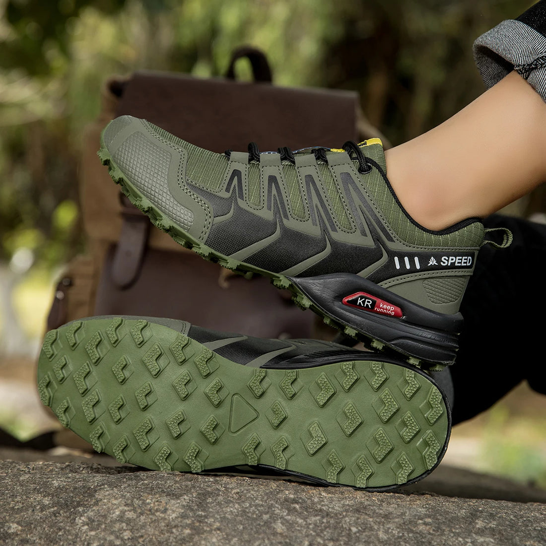 Men's Tactical Hiking Shoes — Waterproof Outdoor Boots