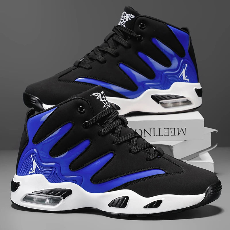 Heavy-Duty Lace-Up Basketball Shoes