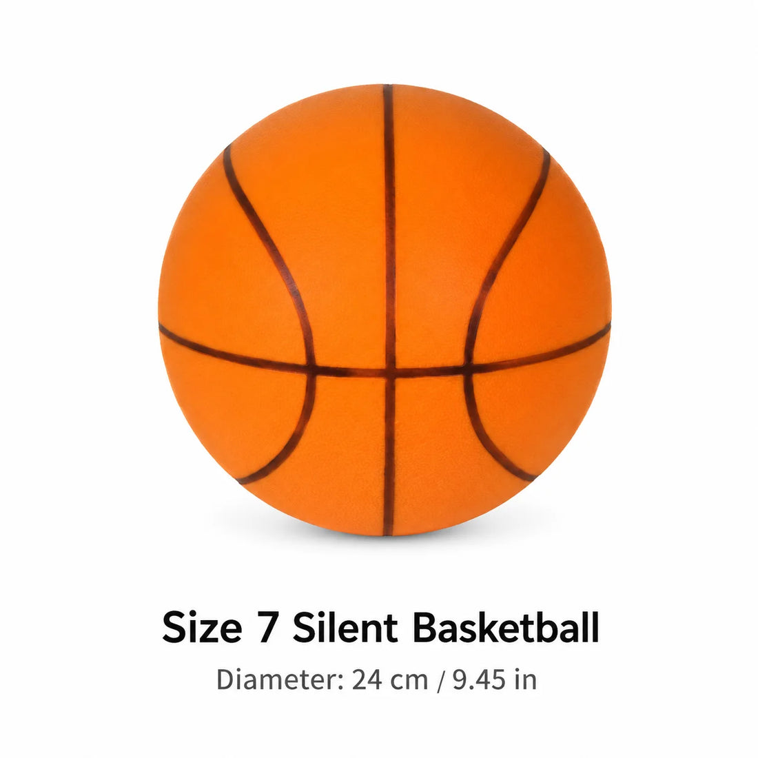 Basketball Training Mat &amp; Silent Ball Set