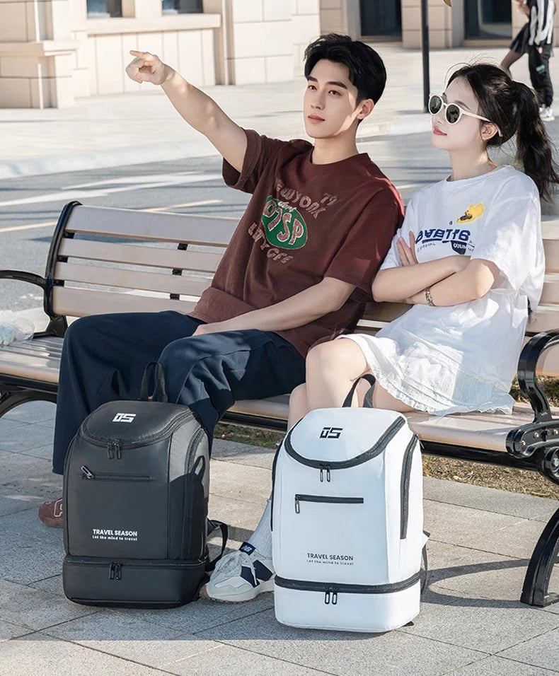 Outdoor Climbing Backpack with Laptop &amp; Shoe Compartment
