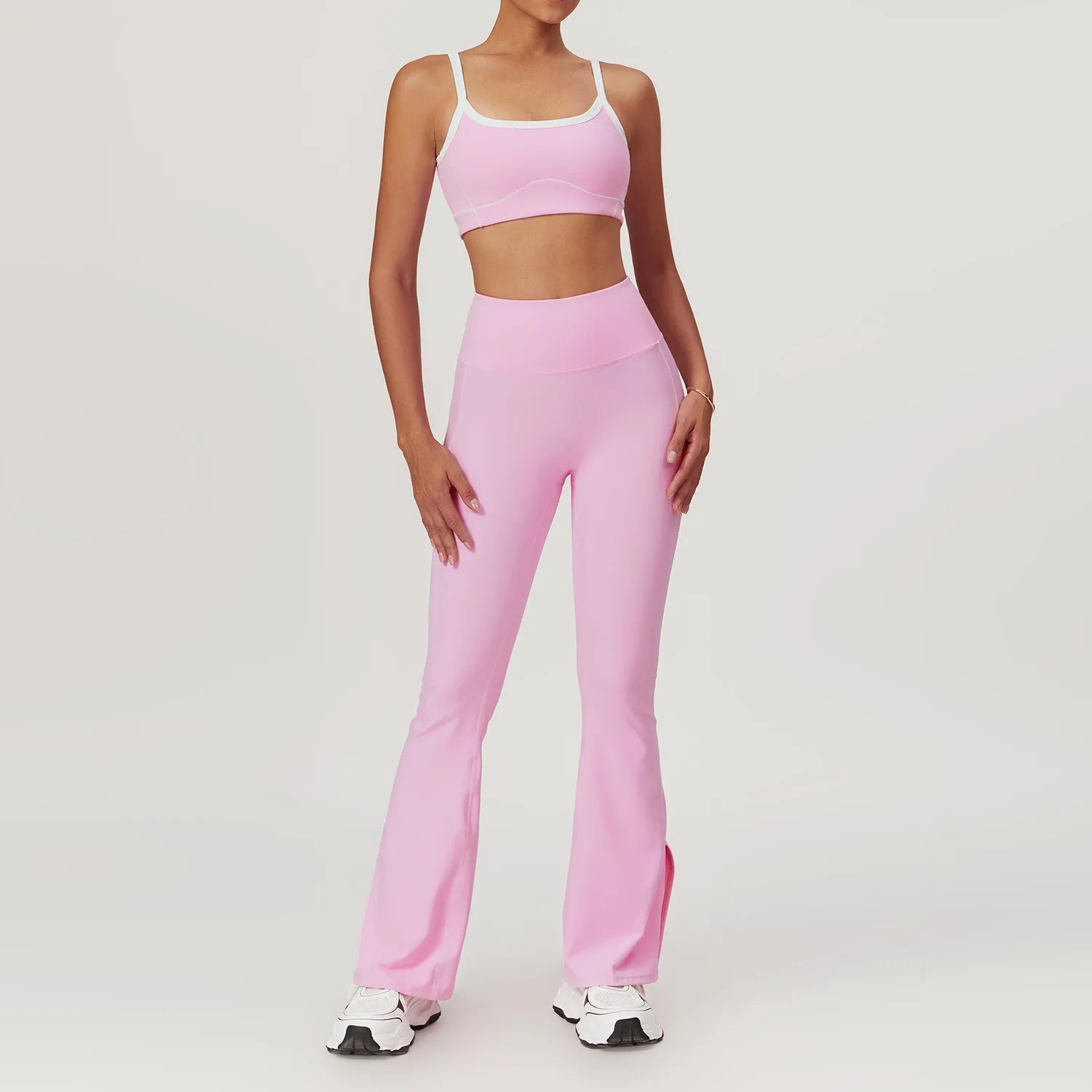 Wide-Leg Flare Yoga Set