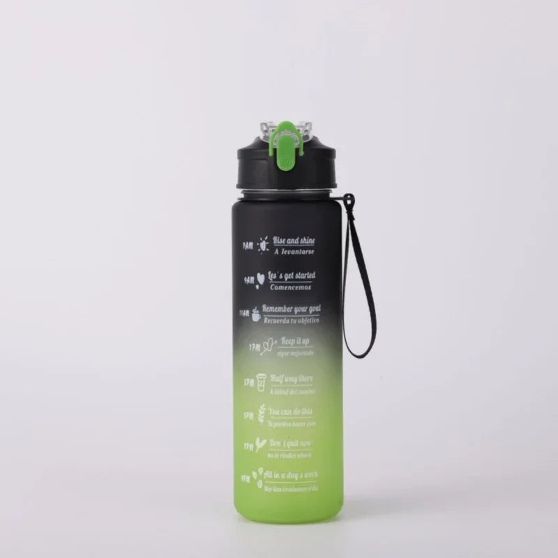 Time-Tracking Sports Water Bottle