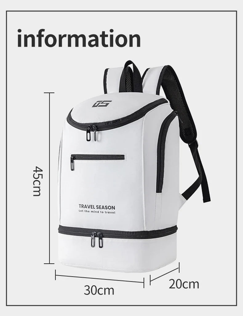 Outdoor Climbing Backpack with Laptop &amp; Shoe Compartment