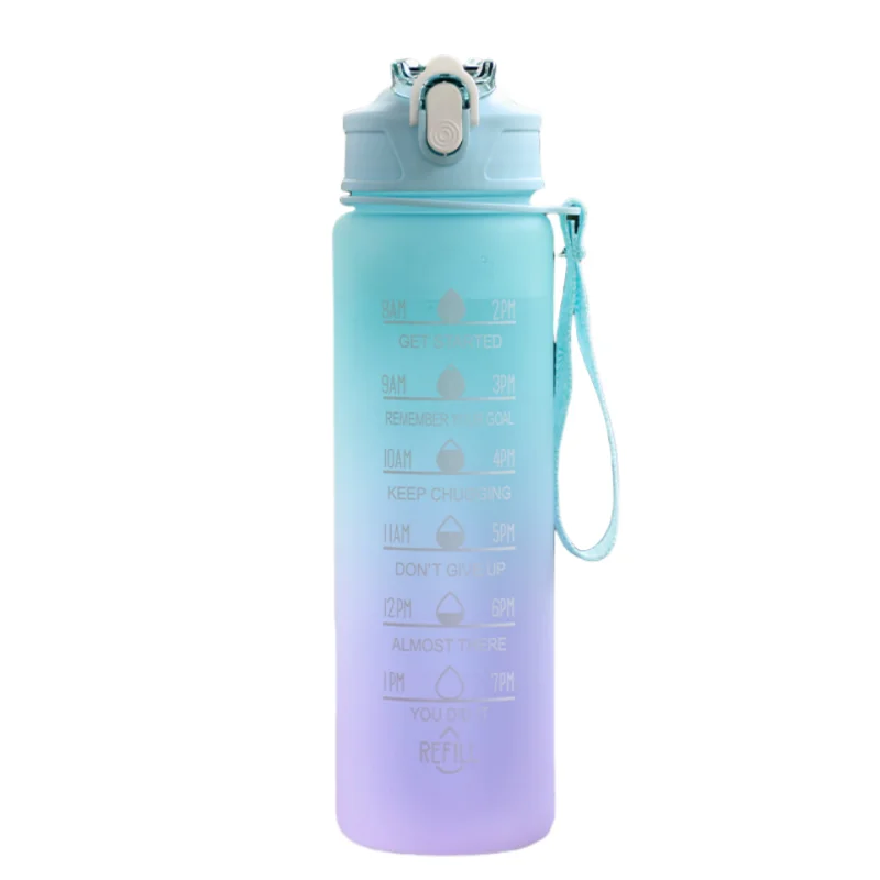 Time-Tracking Sports Water Bottle